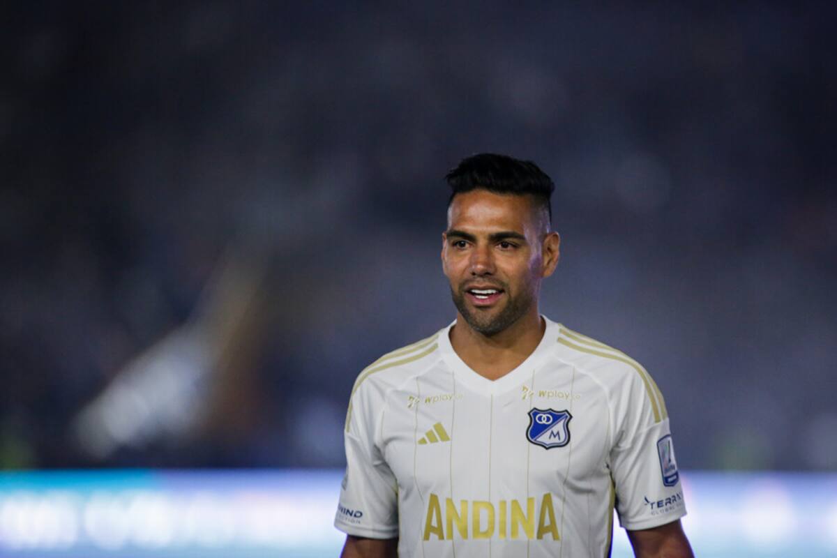Falcao García nada que canta el primero con Millonarios. //Colprensa