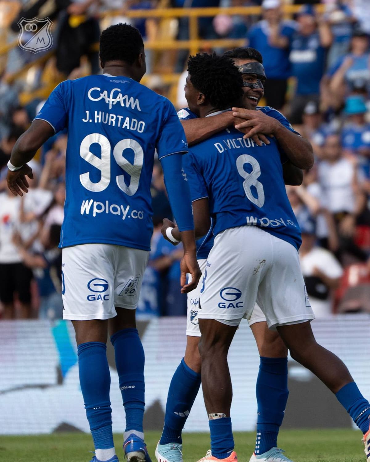 Falcao García habló de su futuro deportivo. Foto: Millonarios.