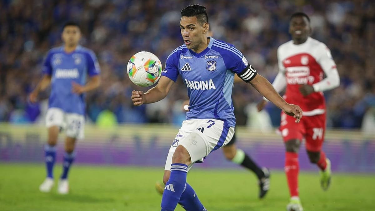 Falcao García fue figura con Millonarios. // COLPRENSA