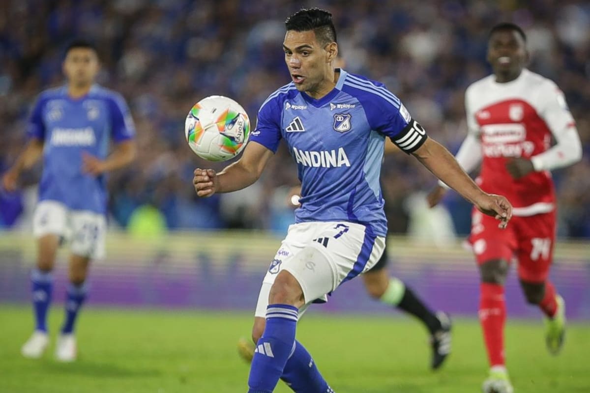 Falcao García fue figura con Millonarios. // COLPRENSA