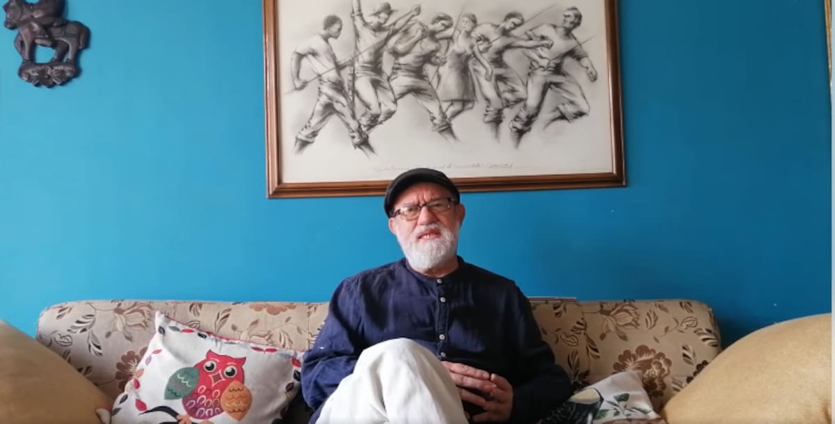 Falleció Gabriel Latorre, autor de la letra del Himno de Bucaramanga. Foto suministrada/VANGUARDIA