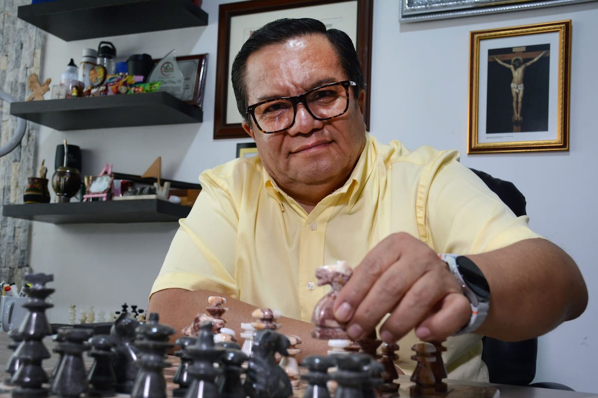 Falleció Weymar Muñoz, presidente de la Federación Colombiana de Ajedrez y gran líder del deporte ciencia. Foto: La Nación.