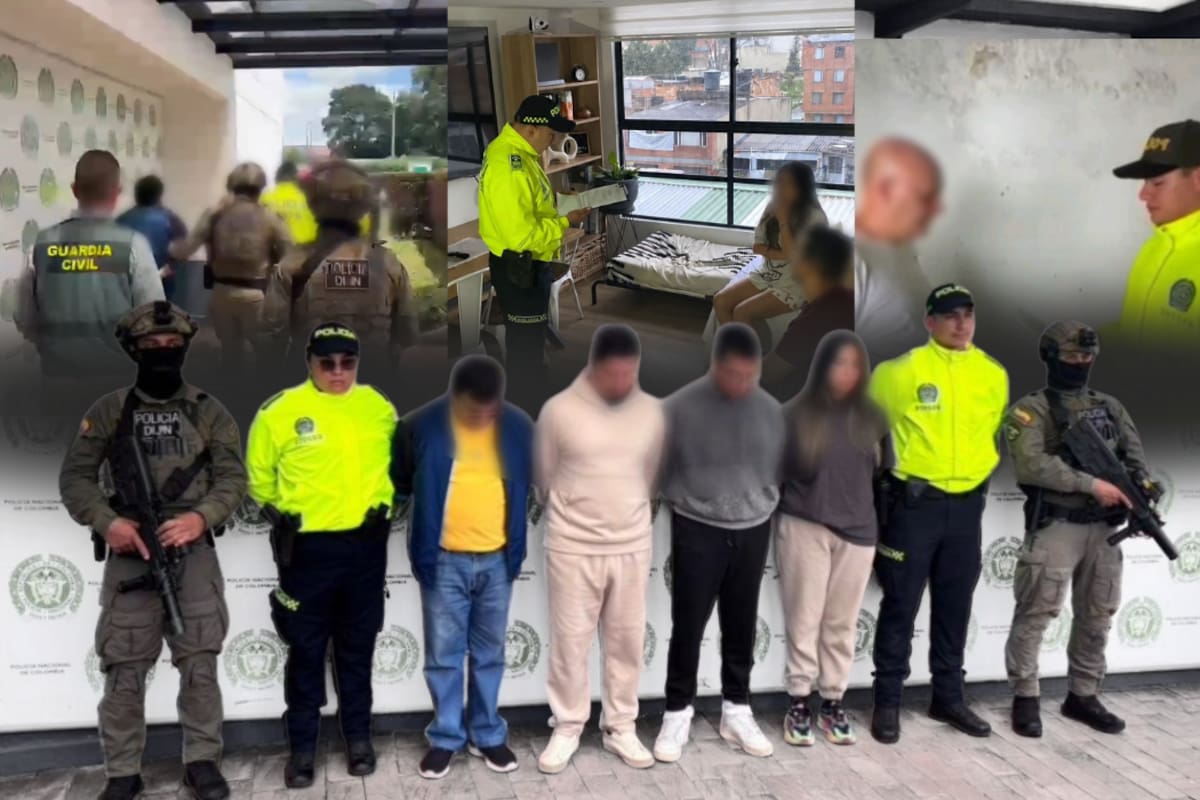 La red habría utilizado falsas becas y prácticas académicas para captar a colombianos y trasladarlos a España, donde eran sometidos a explotación laboral. Fotos suministradas // Recreada.