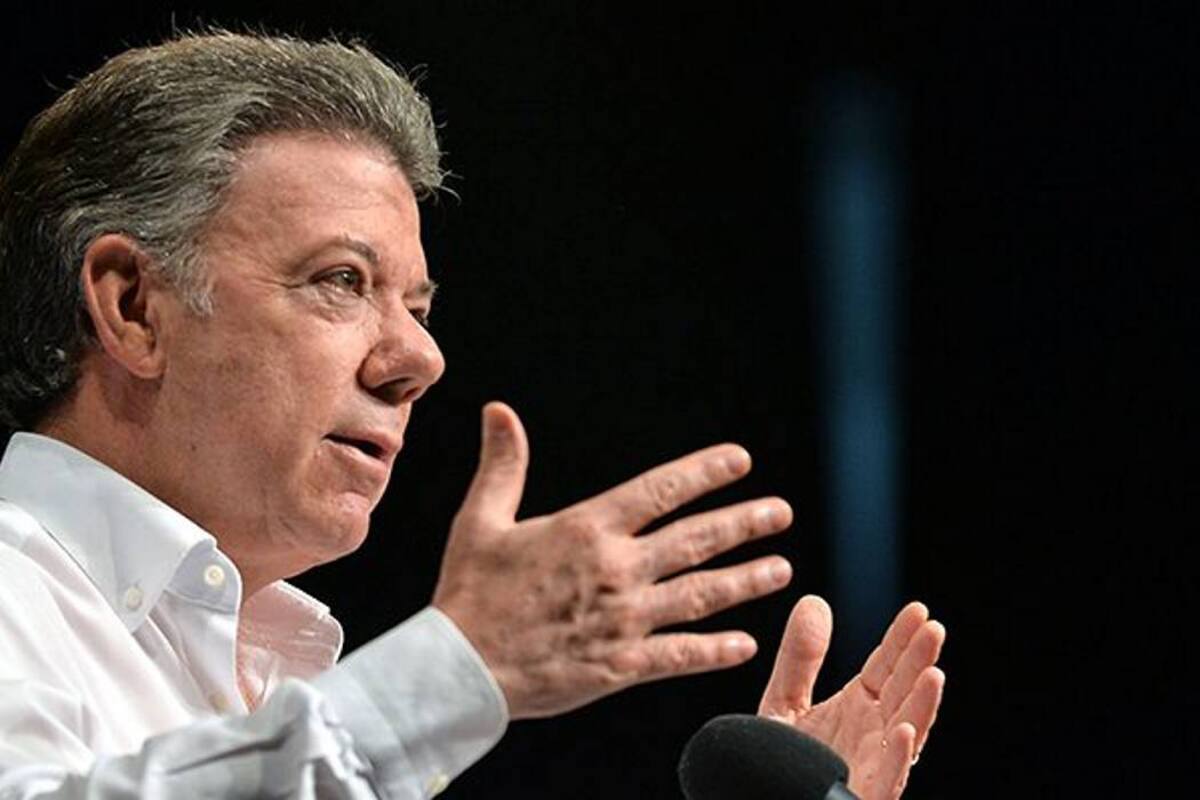El presidente Juan Manuel Santos insiste en que con Justicia Transicional no habrá impunidad. (Foto: Colprensa / VANGUARDIA LIBERAL)