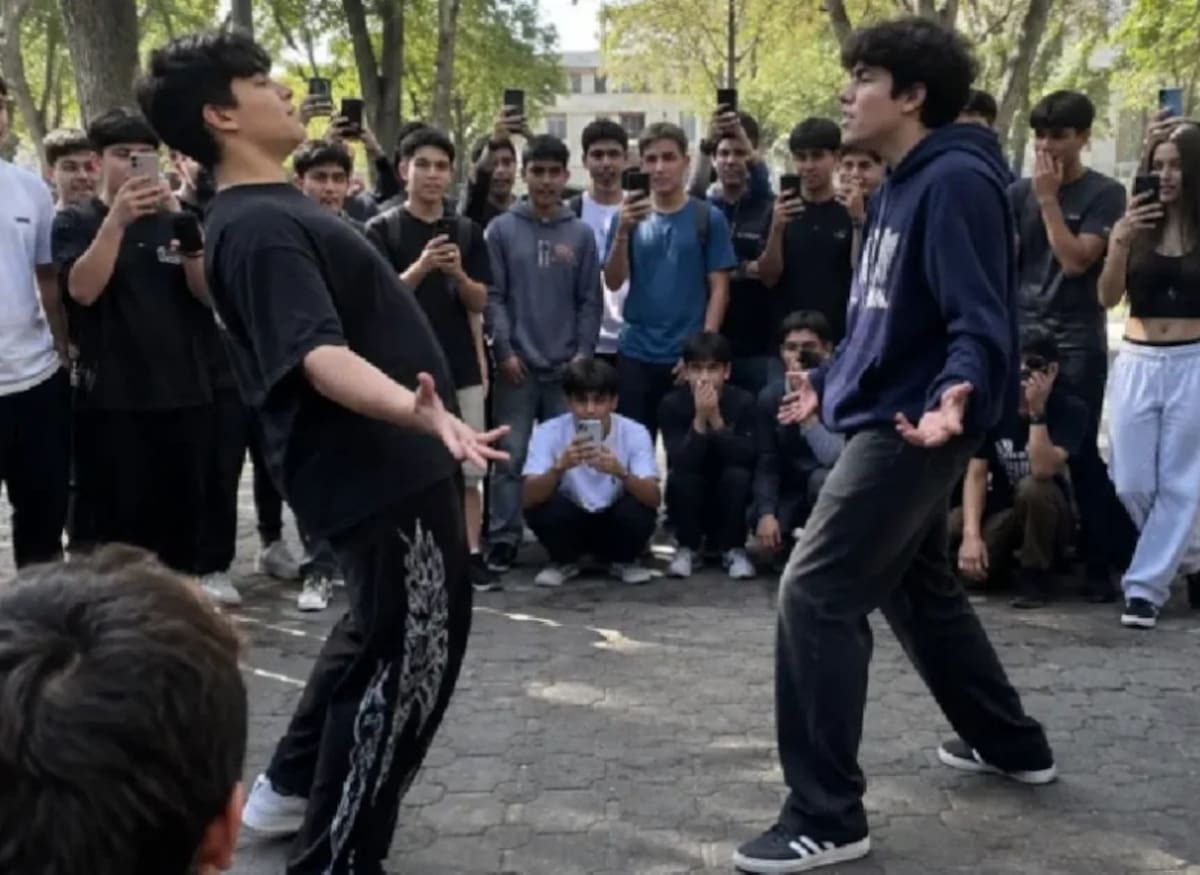 Bailes, bromas y gestos forman parte de los contenidos con los que los jóvenes buscan ganar “puntos de aura” en Internet.