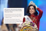 Miss Universo 2025 responde a posible orden de arresto: ‘No me arrepiento’