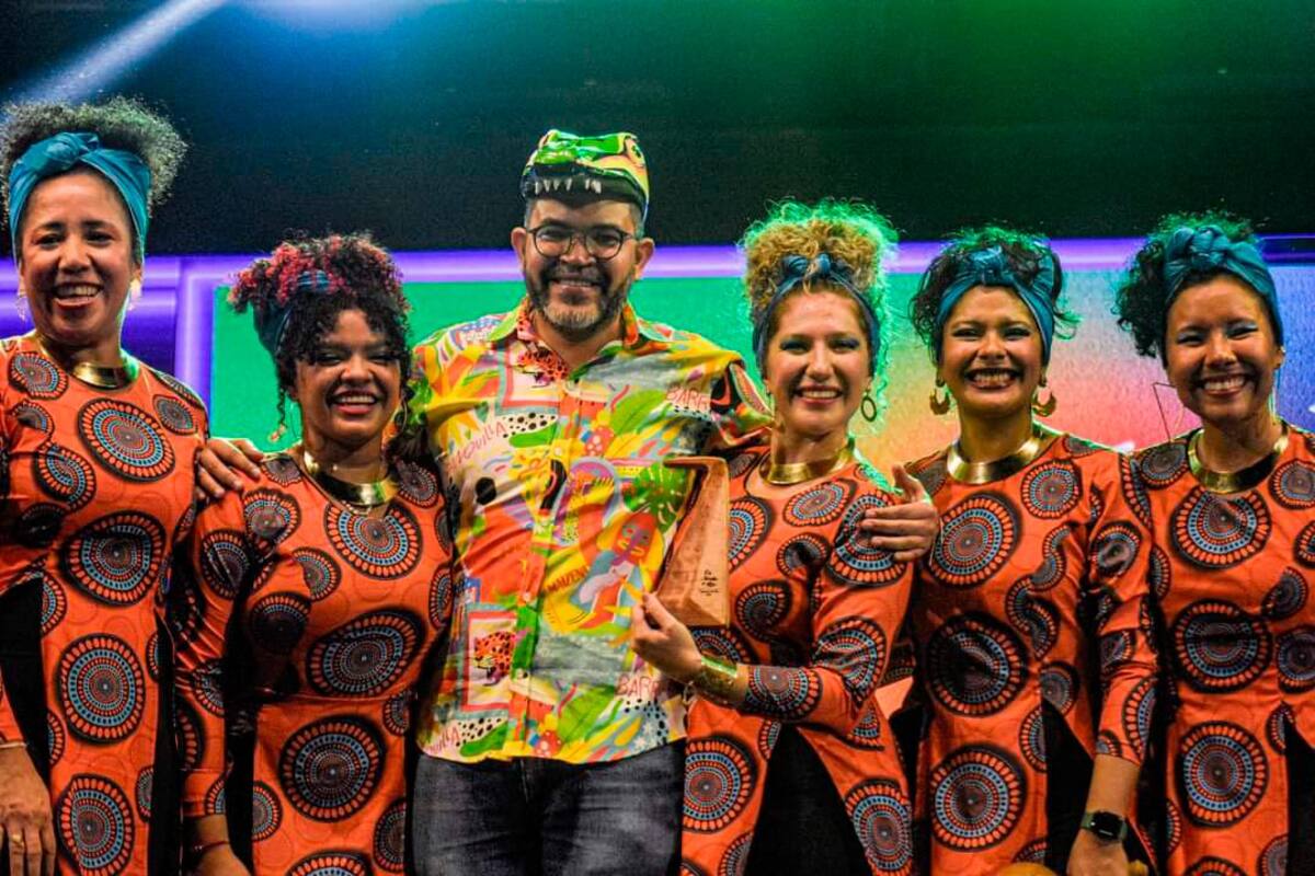 Enkelé, ganadores de la categoría Orquesta Revelación en la Noche de Orquestas. Suministrada / VANGUARDIA