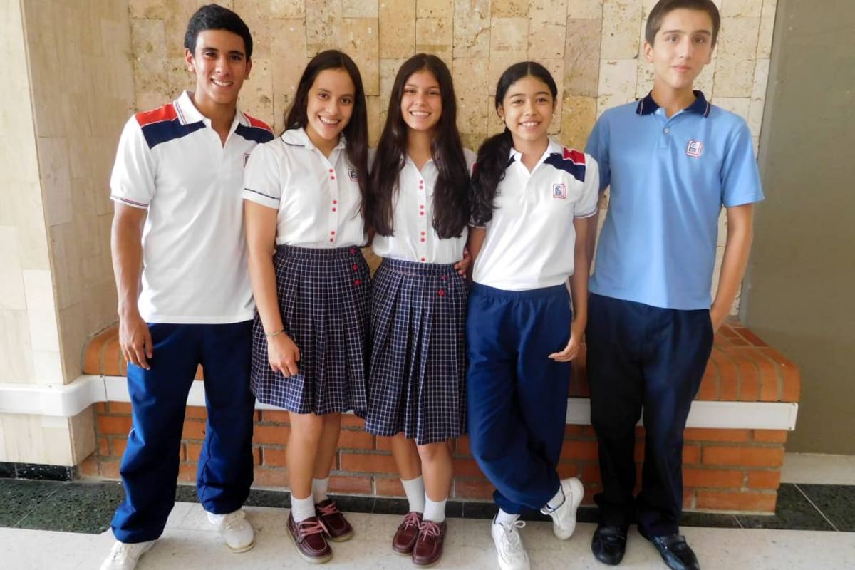 Cinco estudiantes de Fundación Colegio UIS representarán a Santander en la etapa final de las Olimpiadas Colombianas de Ciencia, organizadas por la Universidad Antonio Nariño. (Foto: Suministrada /VANGUARDIA LIBERAL)