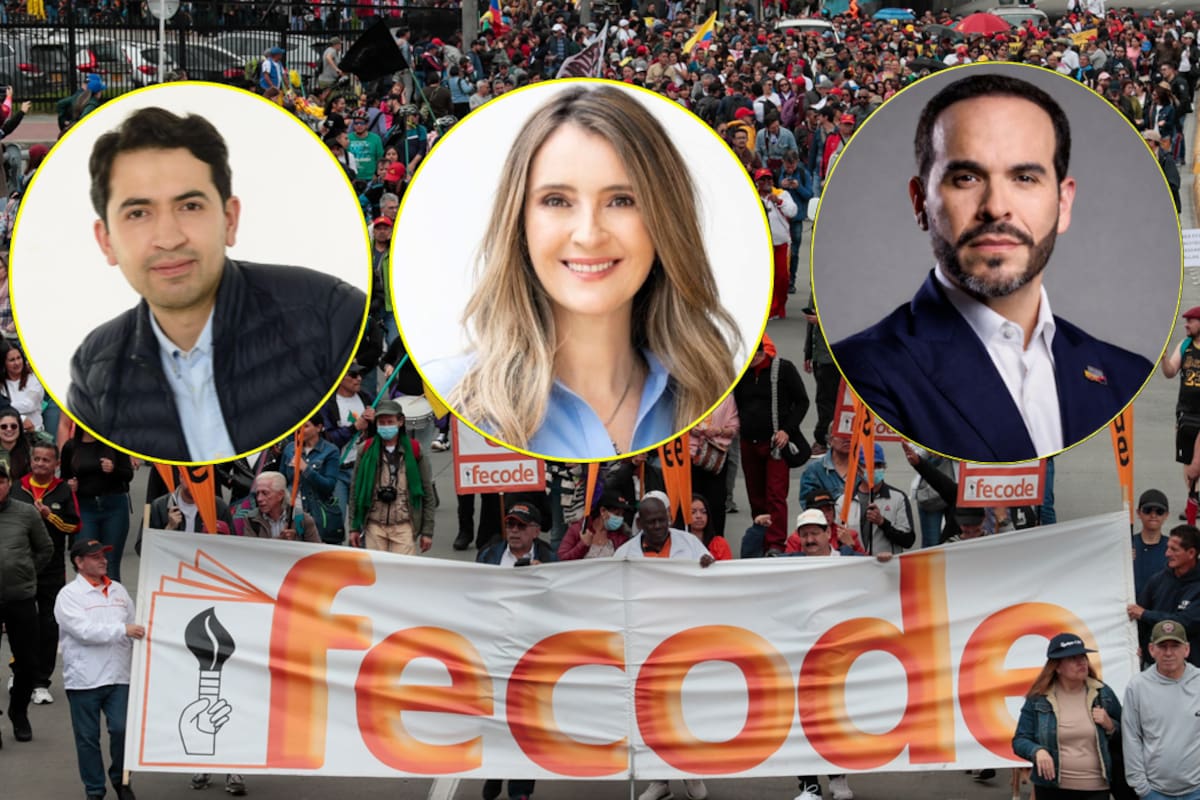 Fecode ordenó atacar a Paloma Valencia, Abelardo de la Espriella y Daniel Briceño.