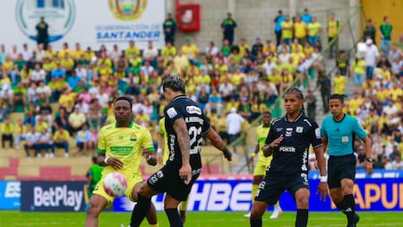 Félix Charrupí, el motor del Atlético Bucaramanga que ilusiona en la Liga BetPlay