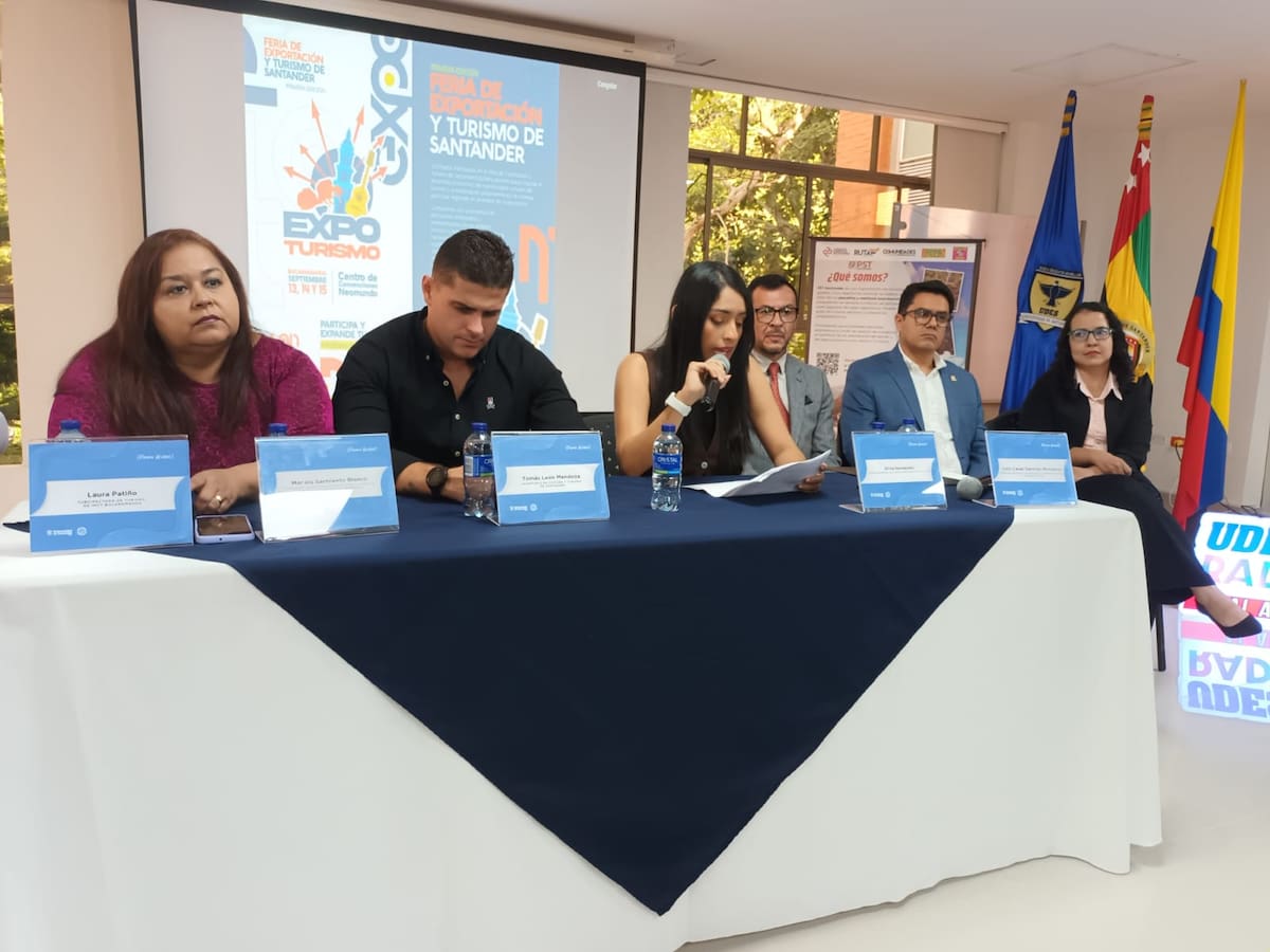 La feria fue presentada en la Udes.