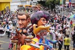 En directo: Desfile de carrozas de la Feria Bonita por la carrera 27 de Bucaramanga