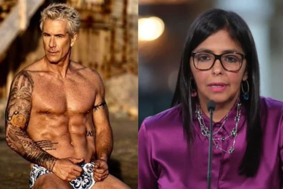 El actor Fernando Carrillo es uno de los rostros más combativos del chavismo y mantuvo un romance con Delcy Rodríguez antes de su ascenso político.