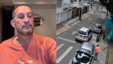 Fernando Solórzano mostró cómo habrían robado a su hijo en Bogotá: “Destrozaron todo”