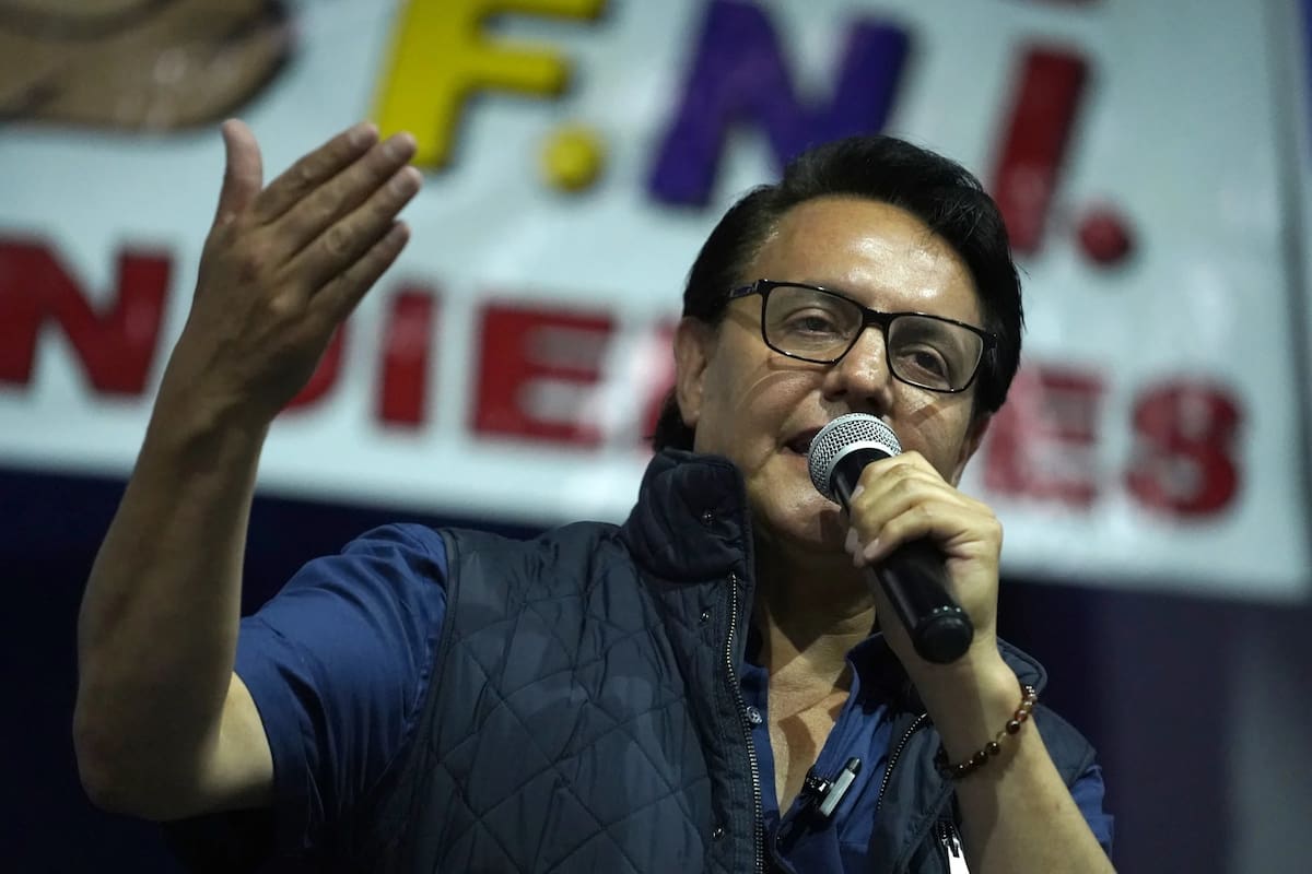 El excandidato presidencial de Ecuador, Fernando Villavicencio. // Foto: Archivo - EFE.