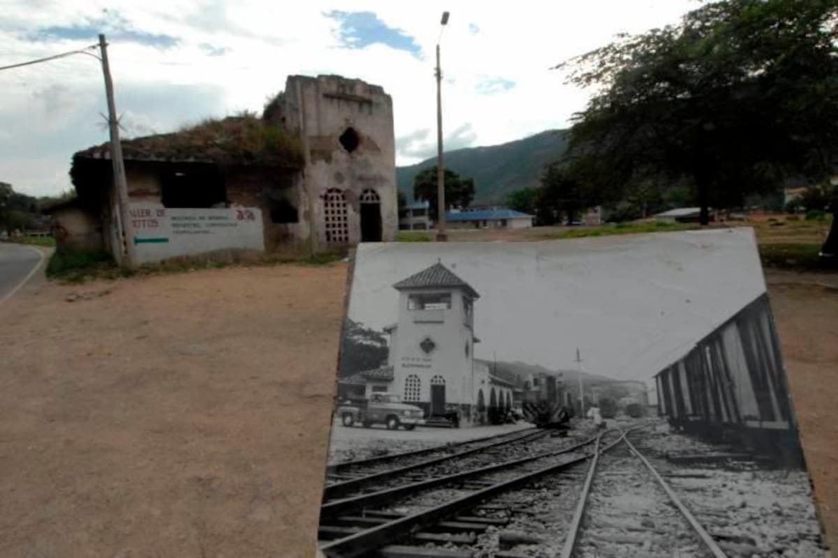 Archivo / VANGUARDIA el legado del famoso tren quedó en Bucaramanga, al igual que el lugar que es recordado como una zona alegre, donde el ruido de los rieles anunciaba la llegada de la locomotora y la emoción de los ciudadanos al verla, era incesable.