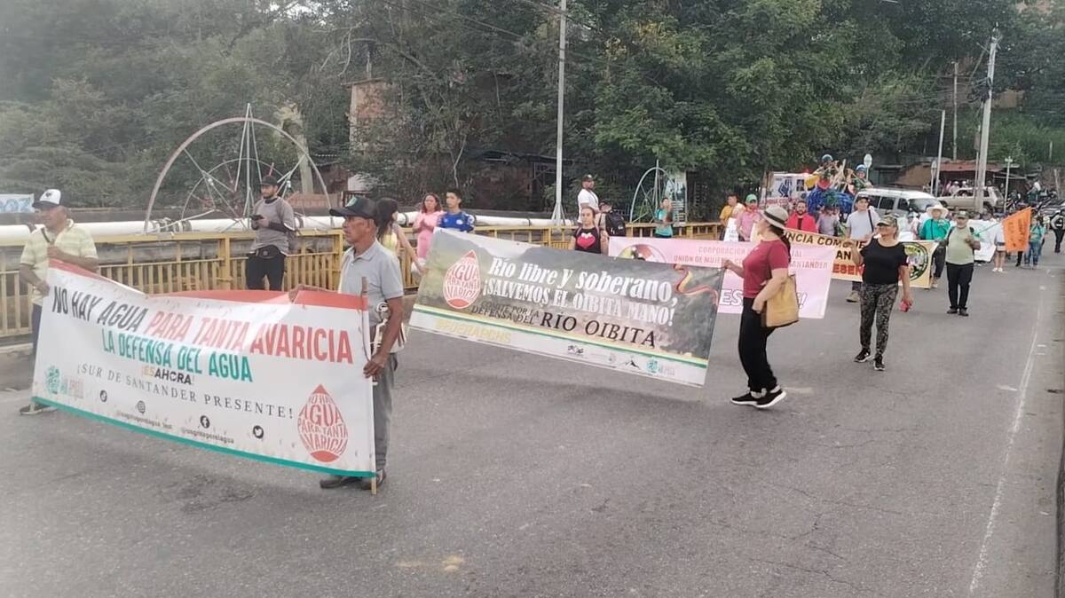 El festival tuvo diferentes actividades que se desarrollaron en San Gil: Presentaciones culturales, marcha acuática, carnaval por el agua y conversatorios, hicieron parte del ejercicio. Suministrada / VANGUARDIA