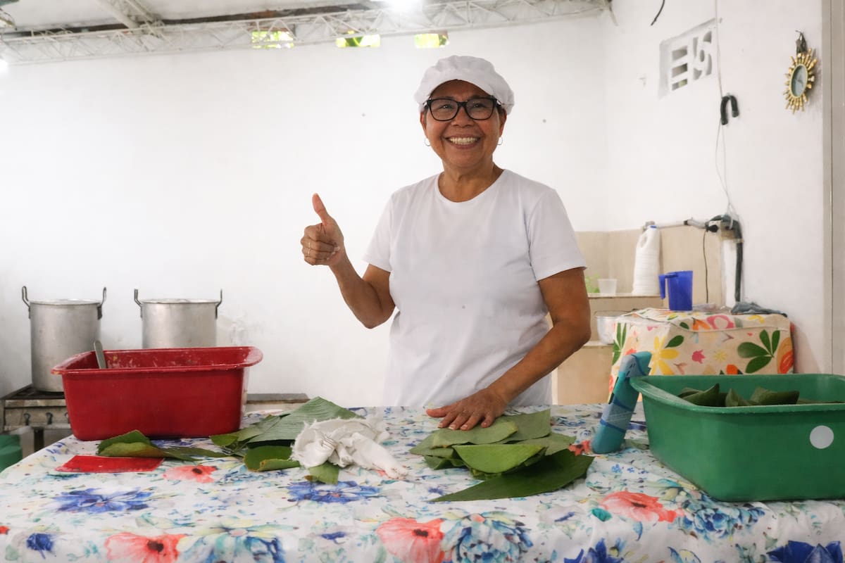 Bolleras tradicionales ofrecen una amplia variedad de productos en el Parque Infantil y el barrio La Victoria durante el Festival Nacional del Bollo en Barrancabermeja.
Suministrada/Vanguardia