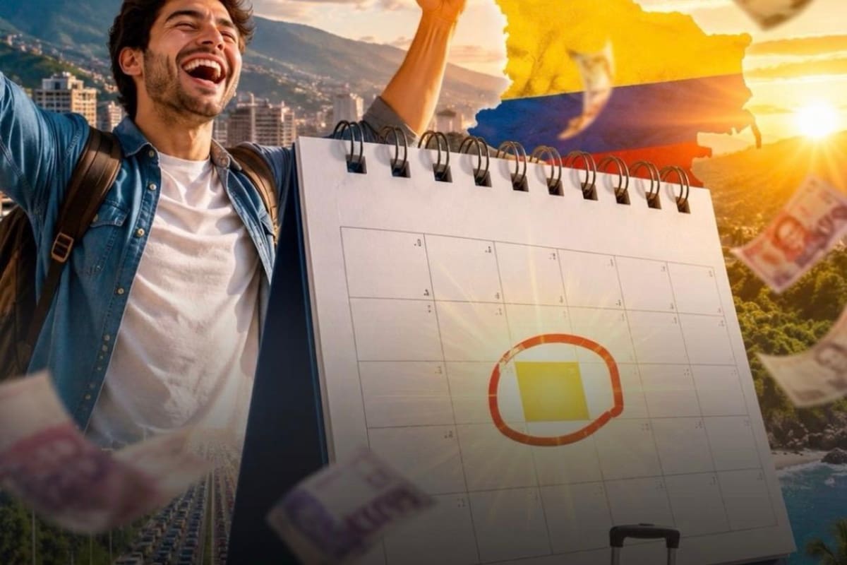 Próximo festivo en Colombia: Así quedan los puentes del segundo semestre de 2026.