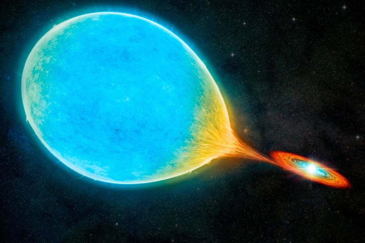 Astrónomos en Estados Unidos encuentran un par de estrellas “cataclísmicas” con la órbita más corta hasta el momento: las estrellas giran entre sí cada 51 minutos, lo que confirma una predicción de hace décadas. Twitter / VANGUARDIA