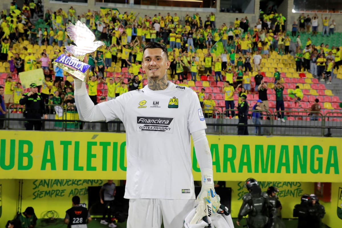 Bucaramanga no contará con Fiermarín ante Once Caldas, este viernes 25 de septiembre, ni frente a Junior, el domingo 4 de octubre. /FOTO: Jaime Moreno