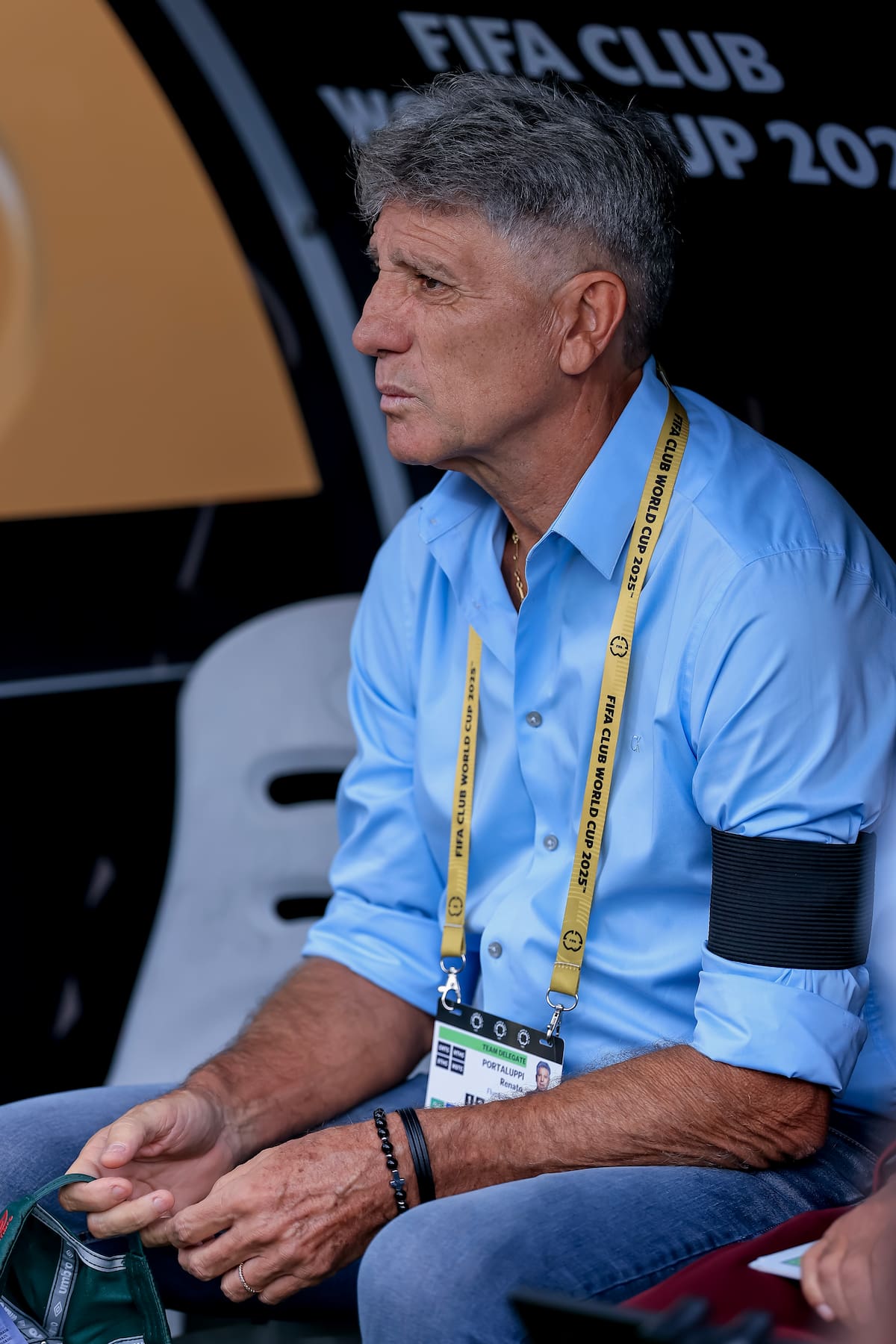 ORLANDO (United States), 04/07/2025.- Fluminense head coach Renato Gaucho during the FIFA Club World Cup 2025 match between Fluminense FC and Al Hilal in Orlando, Florida, USA, 04 July 2025. (Mundial de Fútbol) EFE/EPA/CRISTOBAL HERRERA-ULASHKEVICH