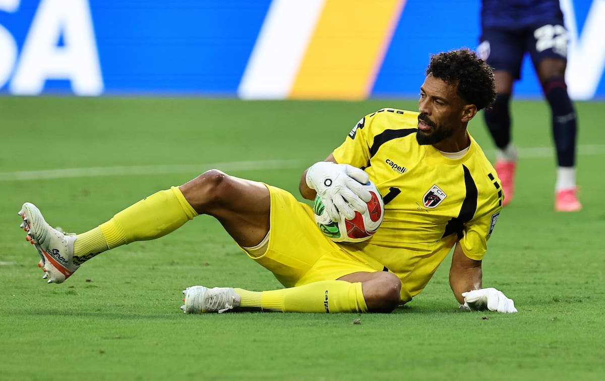 MIAMI (United States), 04/07/2026.- Goalkeeper Vozinha of Cape Verde in action during the FIFA World Cup 2026 Round of 32 match Argentina against Cape Verde, in Miami, USA, 03 July 2026. (Cabo Verde) EFE/EPA/RONALD WITTEK