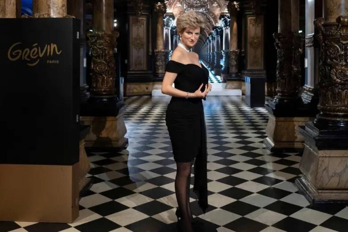 Figura de cera de Lady Di con el “vestido de la venganza” causa sensación en París. | Foto: Efe