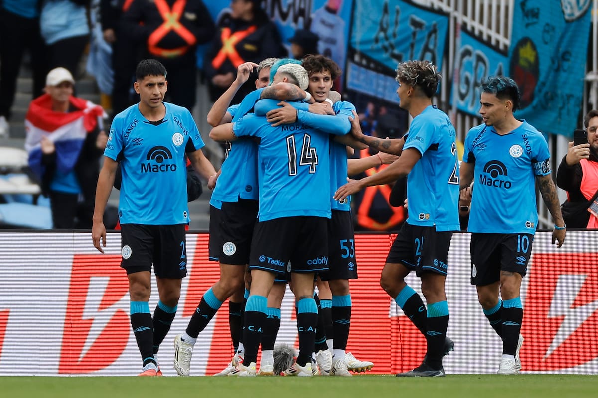 Belgrano derrotó a River Plate en la final de la Liga de Argentina. //Foto, EFE: Juan Ignacio Roncoroni