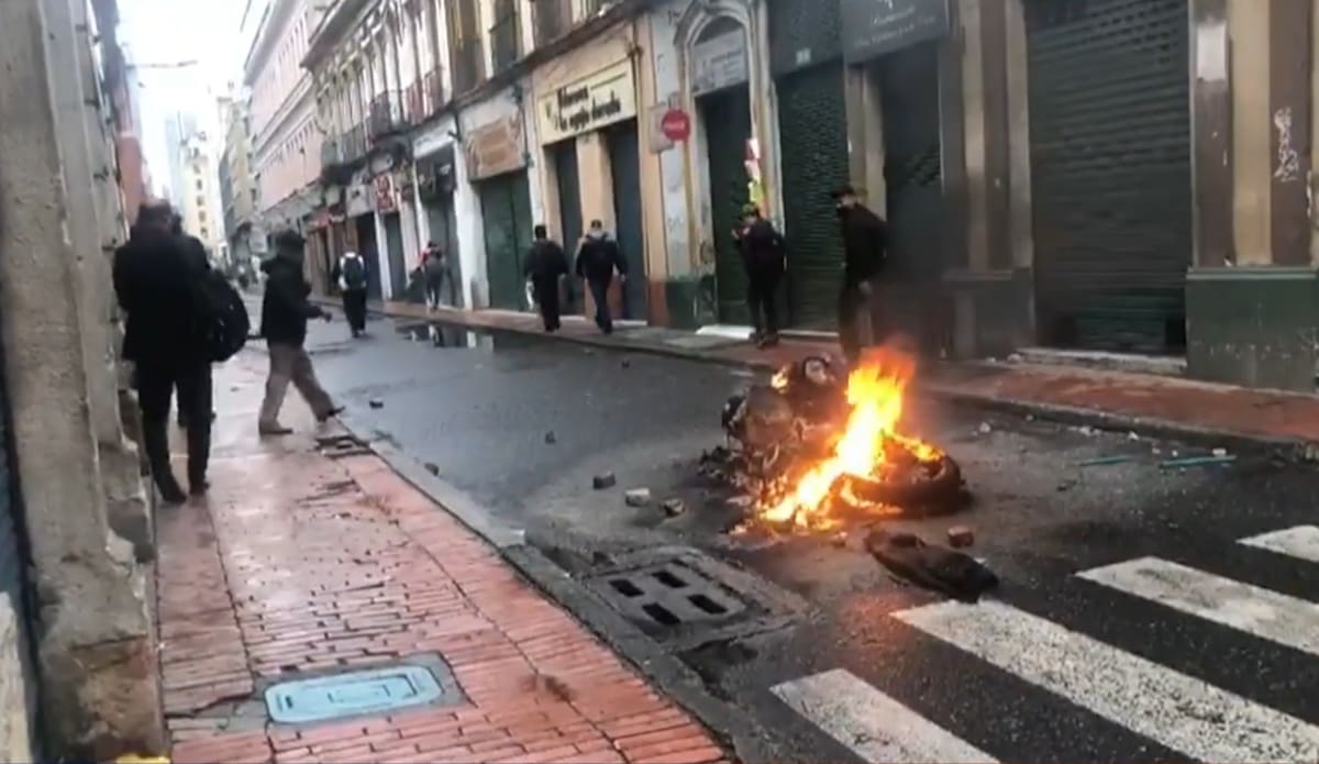 Fiscalía presenta preacuerdos con 10 integrantes del grupo PPP investigados en Bogotá. | Foto: Captura tomada de Video.