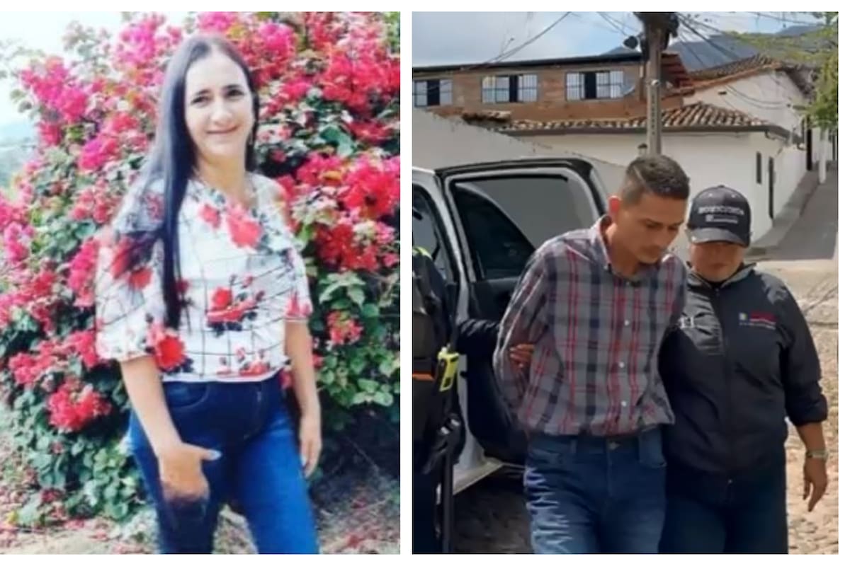 Fisher Steven Novoa Duarte fue capturado en Girón por el asesinato de su suegra, Luz Marina Serrano Serrano.