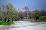 Florencia cierra sus museos por crecidas tras fuerte temporal