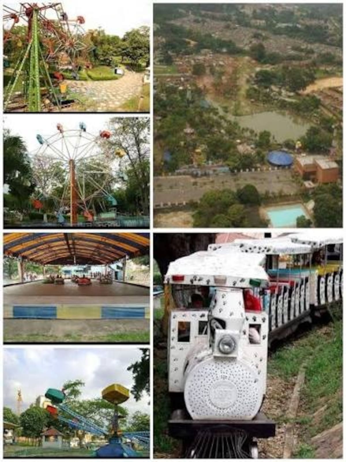 Las atracciones mecánicas del Parque Recreacional El Lago. (Archivo / VANGUARDIA)