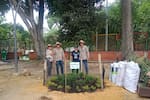 Floridablanca: Lagos II trabaja por el embellecimiento de sus zonas verdes