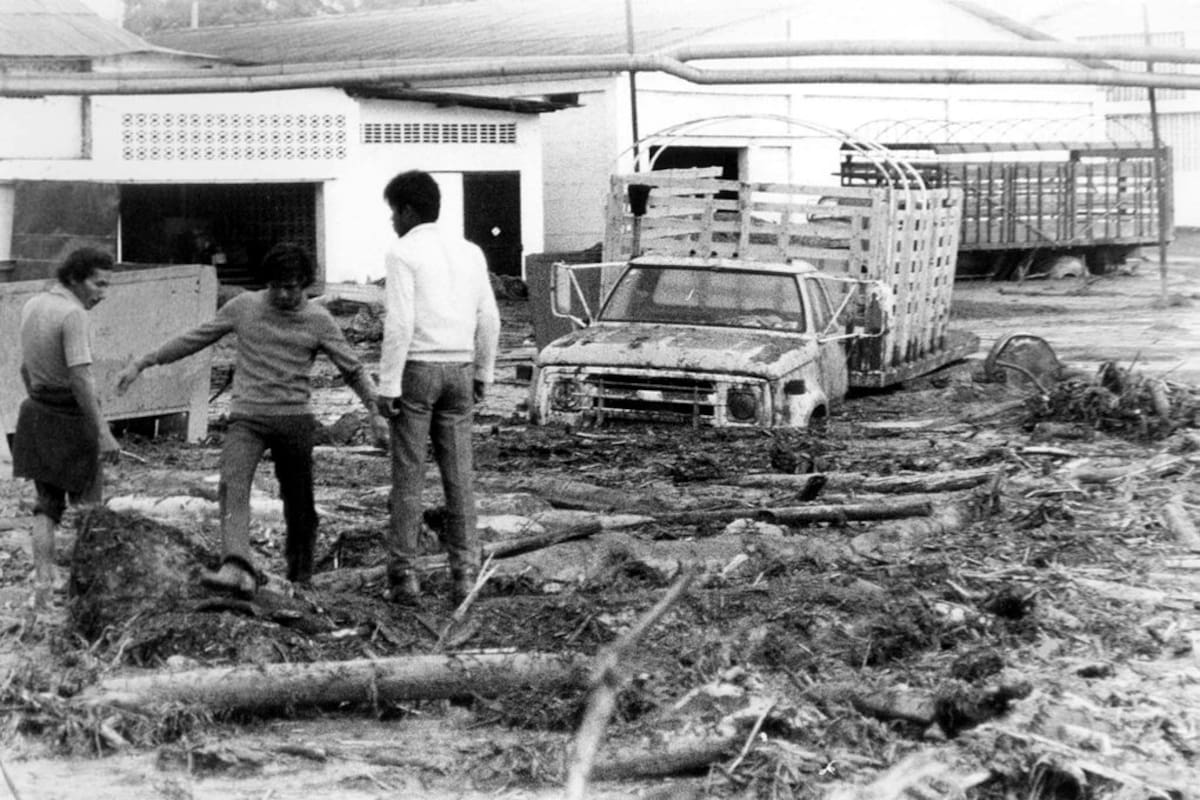 Las imágenes más recordadas de la tragedia de Armero (Foto: Archivo /VANGUARDIA LIBERAL)