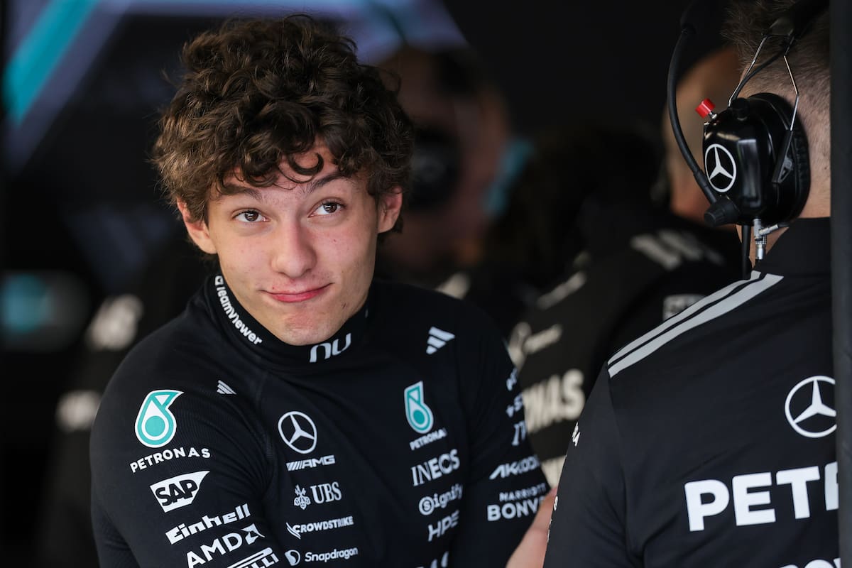 Montreal (Canada), 23/05/2026.- Mercedes driver Andrea Kimi Antonelli EFE/EPA/CRISTOBAL HERRERA-ULASHKEVICH