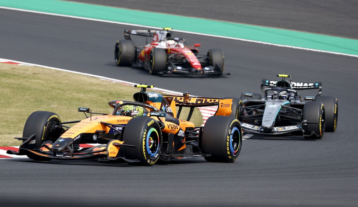 SUZUKA (Japan), 29/03/2026.- McLaren driver Lando Norris of Britain in action during the Formula 1 Japanese Grand Prix at the Suzuka International Racing Course racetrack in Suzuka, Japan, 29 March 2026. (Fórmula Uno, Japón, Reino Unido) EFE/EPA/FRANCK ROBICHON