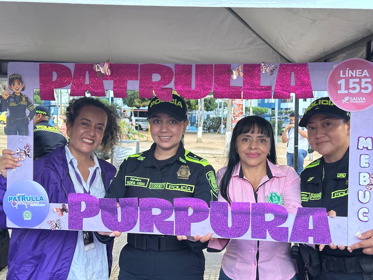 Fortalecerán las Patrullas Púrpura en Bucaramanga tras dos capturas por delitos sexuales