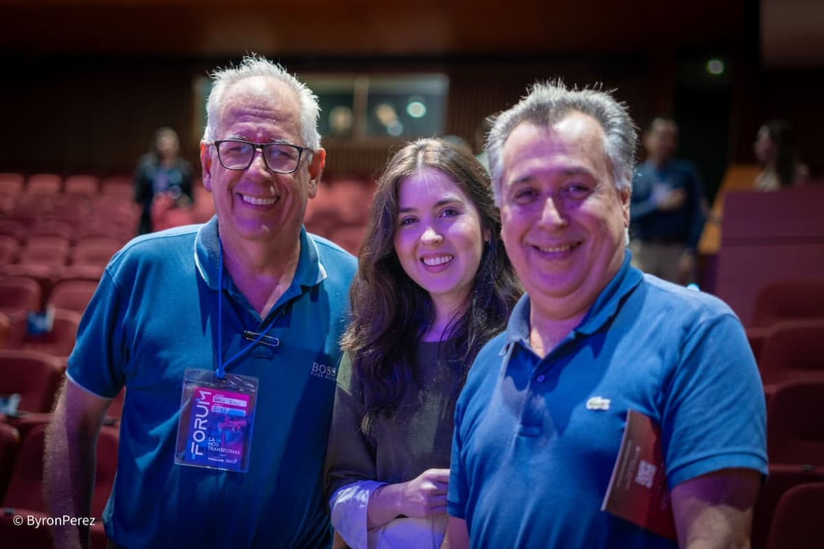 Sergio Torres, María Paula Gómez, Cristian Gómez. Byron Pérez / VANGUARDIA