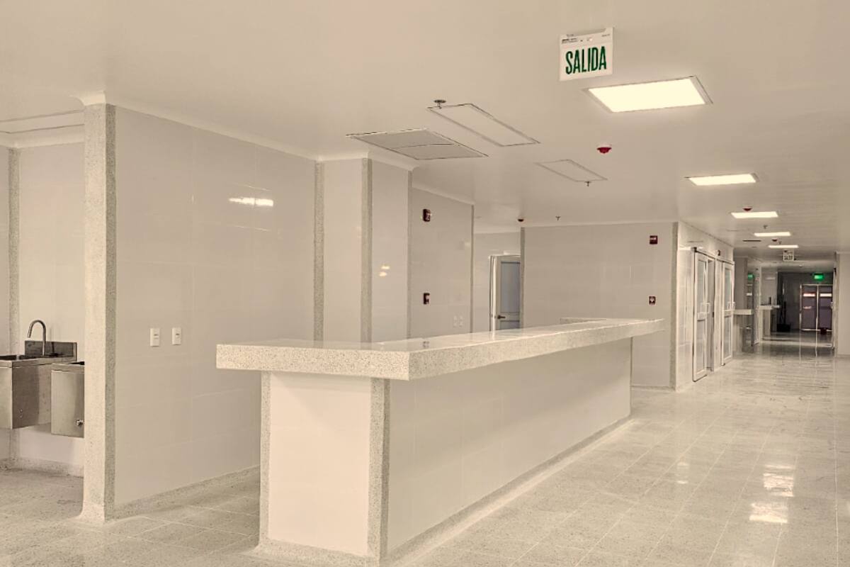 Así se ven las modernas instalaciones de la segunda fase de la Central de Urgencias del Hospital Universitario de Santander. (Foto suministrada / VANGUARDIA)