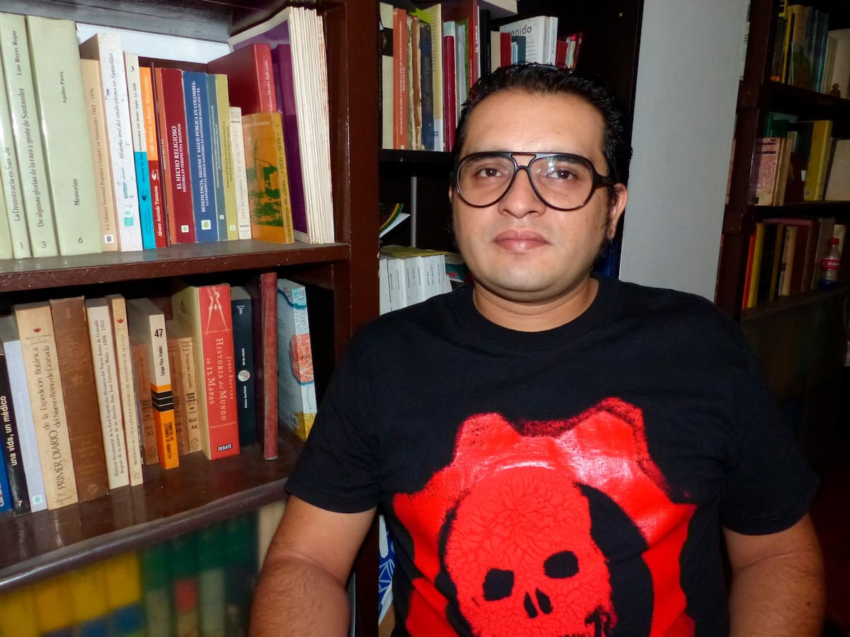 Sergio Armando Cáceres Mateus, historiador e investigador, director del proyecto.