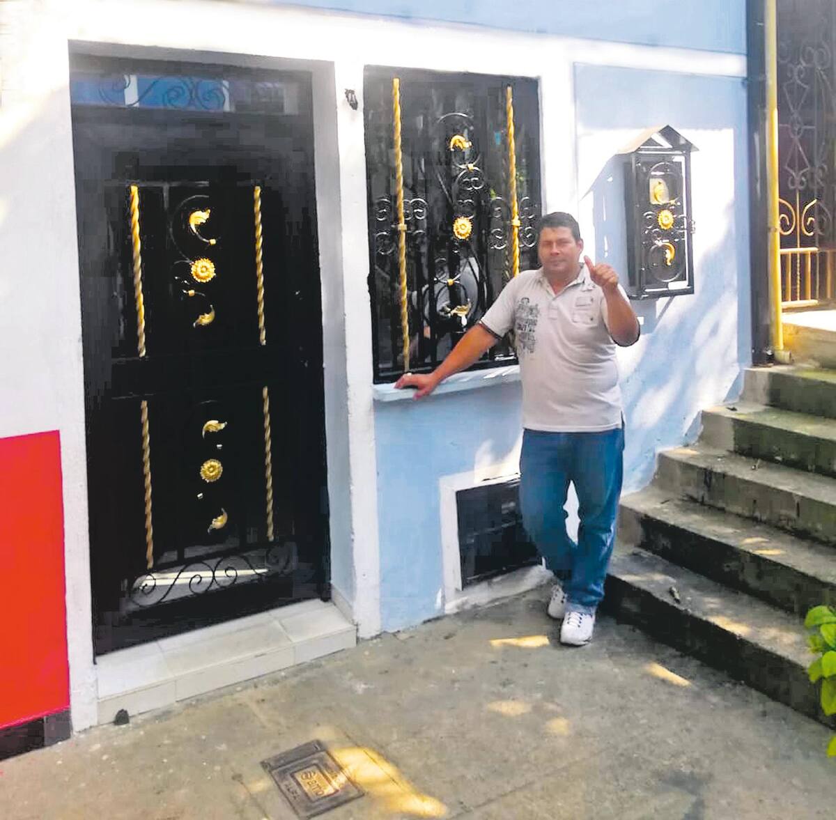Omar Enrique Díaz, otro damnificado de aquel 12 de febrero de 2015 y quien perdió su vivienda por un derrumbe, hoy cuenta con mejor suerte. Reside en su nuevo hogar, construido en el barrio Betania.