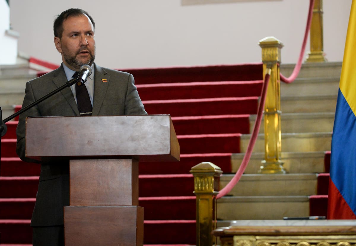 Fotografía de archivo del canciller de Venezuela, Yván Eduardo Gil Pinto. // Foto: EFE
