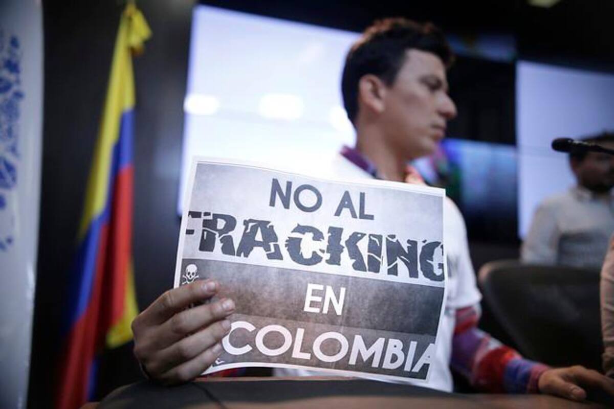 Plataformas ambientales convocan a “Paro Nacional Ambiental” contra el fracking (Foto: Colprensa)