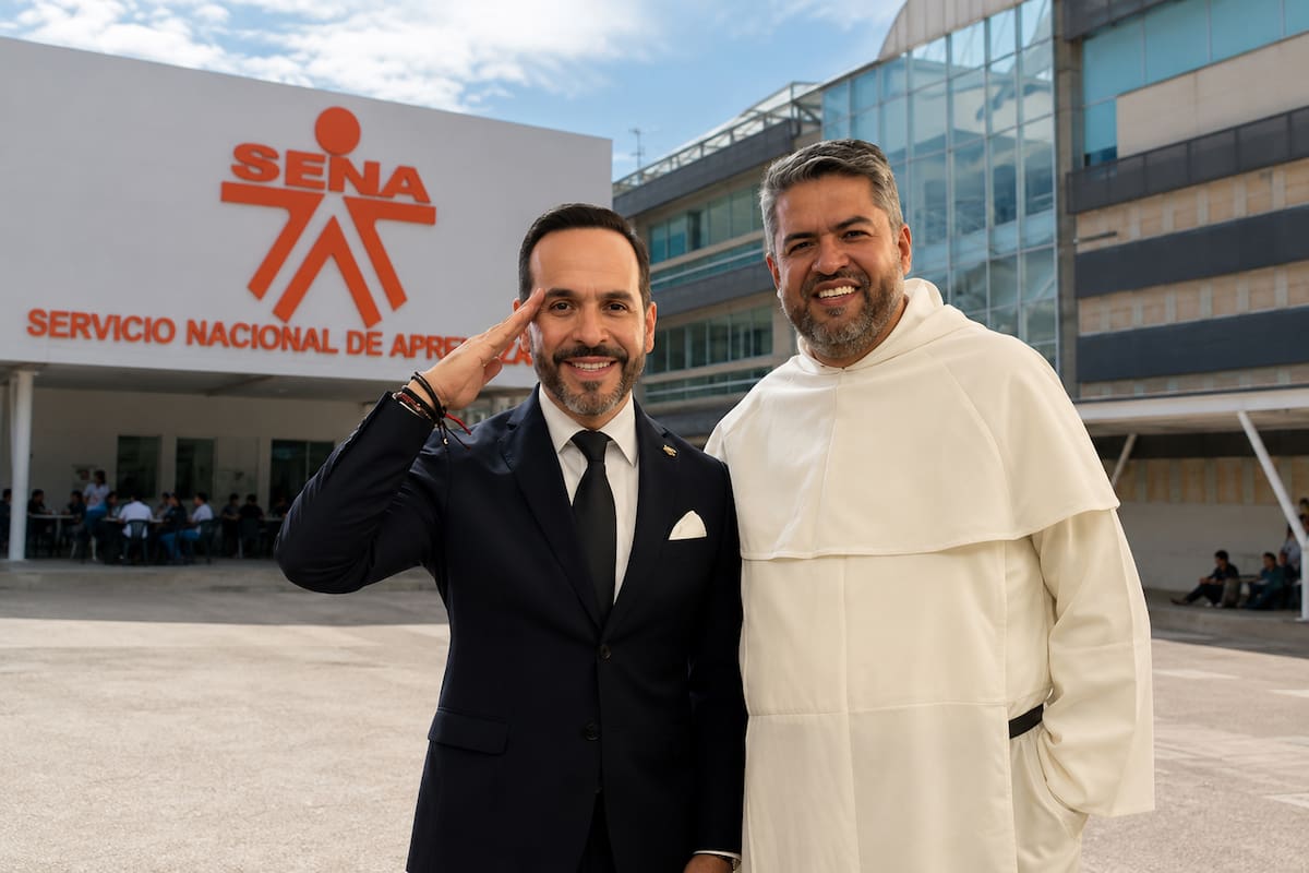 El fraile Ricardo Torres fue designado como nuevo director del Sena por el presidente Abelardo de la Espriella.