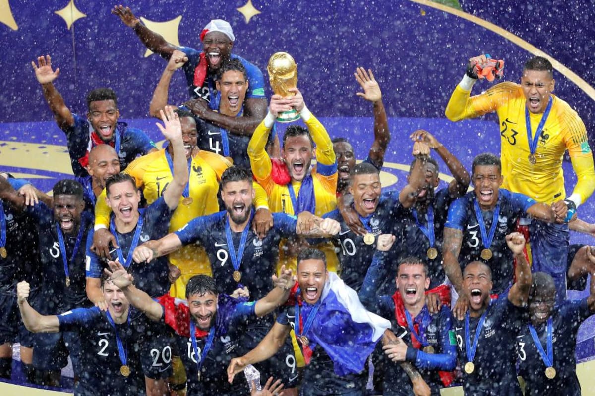 Francia venció 4-2 a Croacia y se coronó campeón por segunda vez en su historia (Foto: EFE / VANGUARDIA)