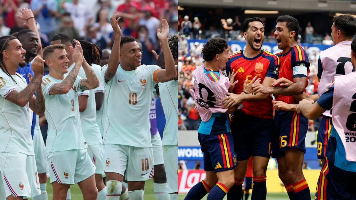Francia vs. España en vivo: hora y dónde ver en Colombia la semifinal del Mundial 2026. Fotos: EFE /Edición: Vanguardia.