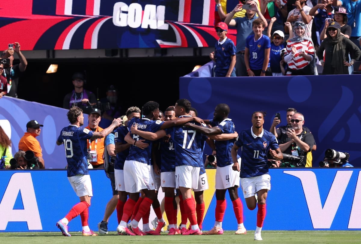 Francia logró su primer triunfo en el Mundial ante una durísima Senegal. //Foto, EFE: SARAH YENESEL