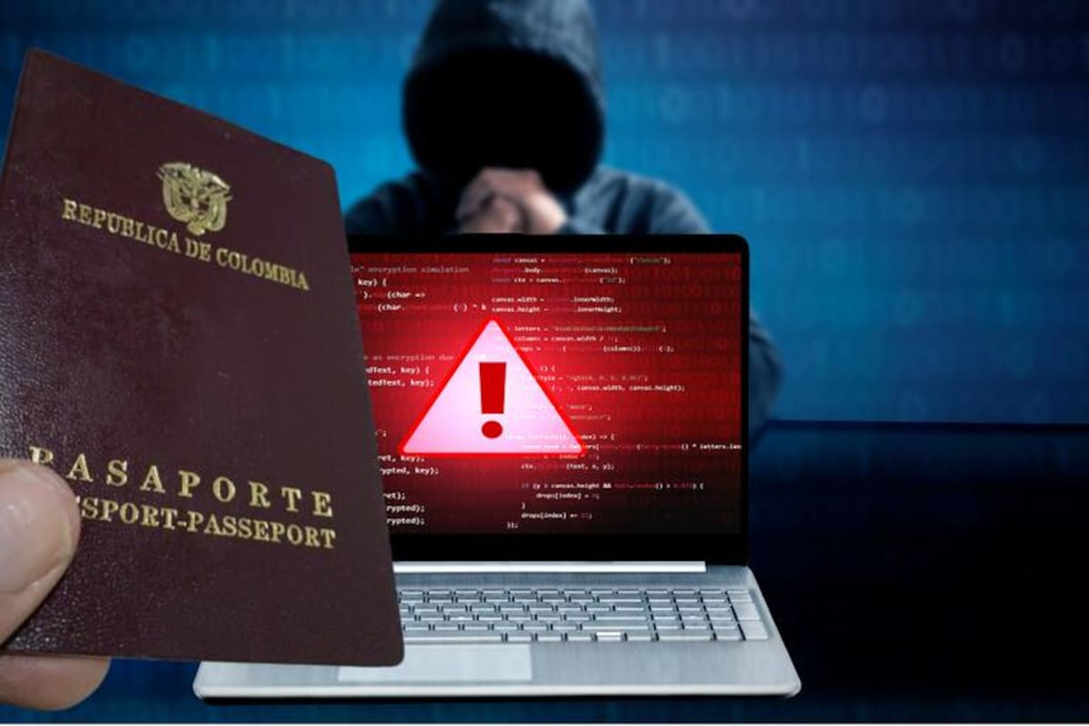 El portal fraudulento engaña a los usuarios exigiendo pagos obligatorios a cambio de supuestas citas de agendamiento para tramitar el pasaporte,.