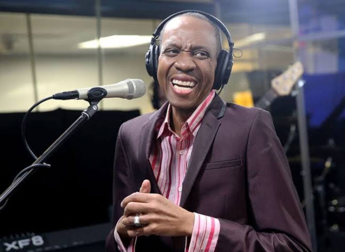 Freddie Jackson actúa en el canal The Groove de SiriusXM, en los estudios de SiriusXM, el 9 de mayo de 2017 en Nueva York. Foto: Getty Images